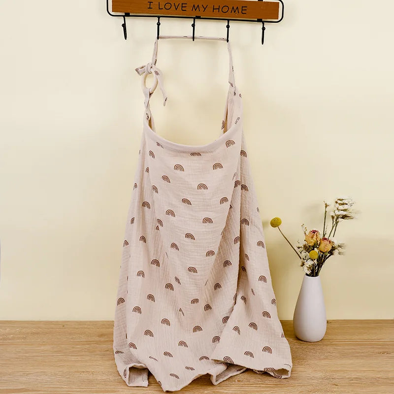 Couverture d'allaitement respirante